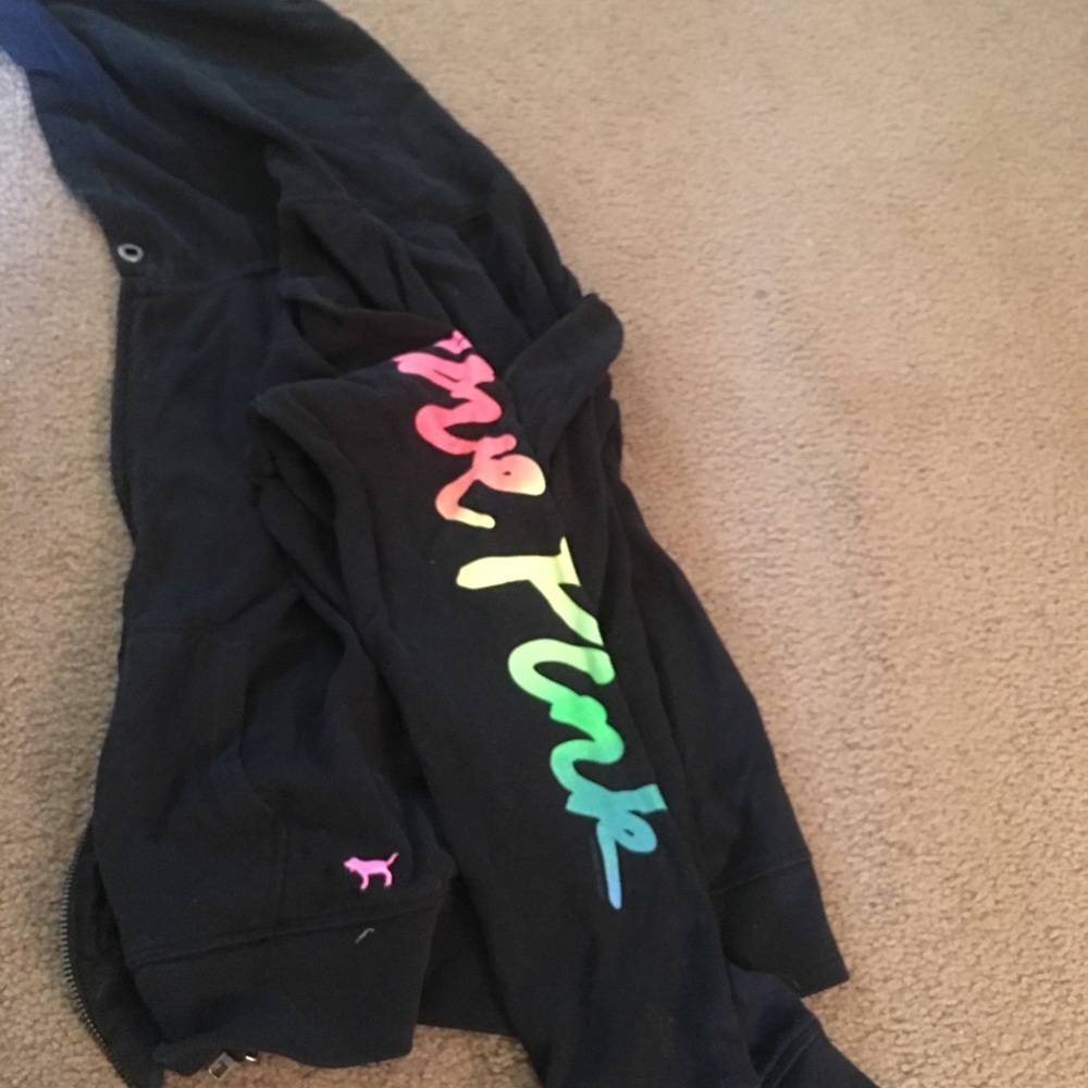 Pink hoodie